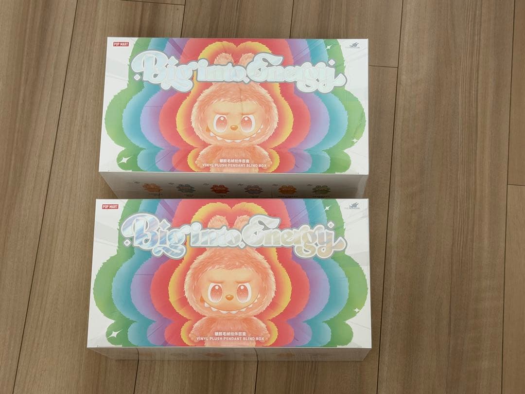 Big into Energy 2box ラブブ エナジー POPMART