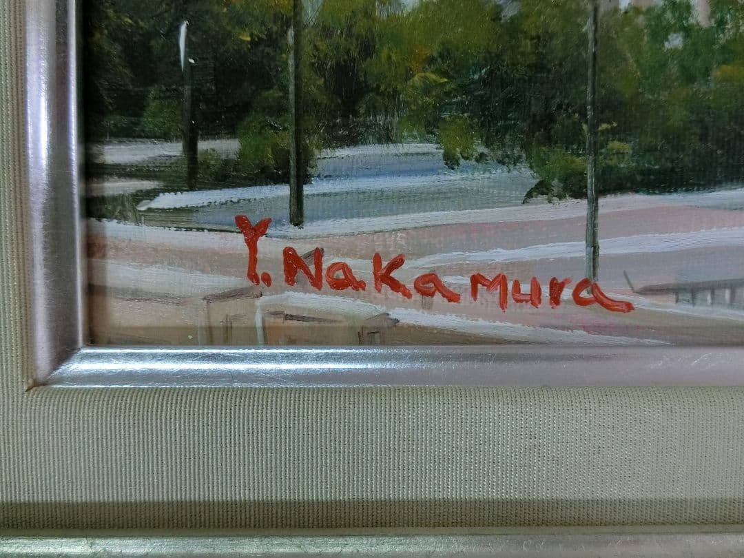 【ART】中村祐介真筆(パリ風景)6号