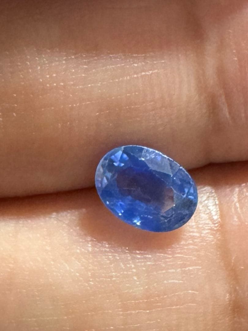 天然カシミールカラーサファイア 1.076ct