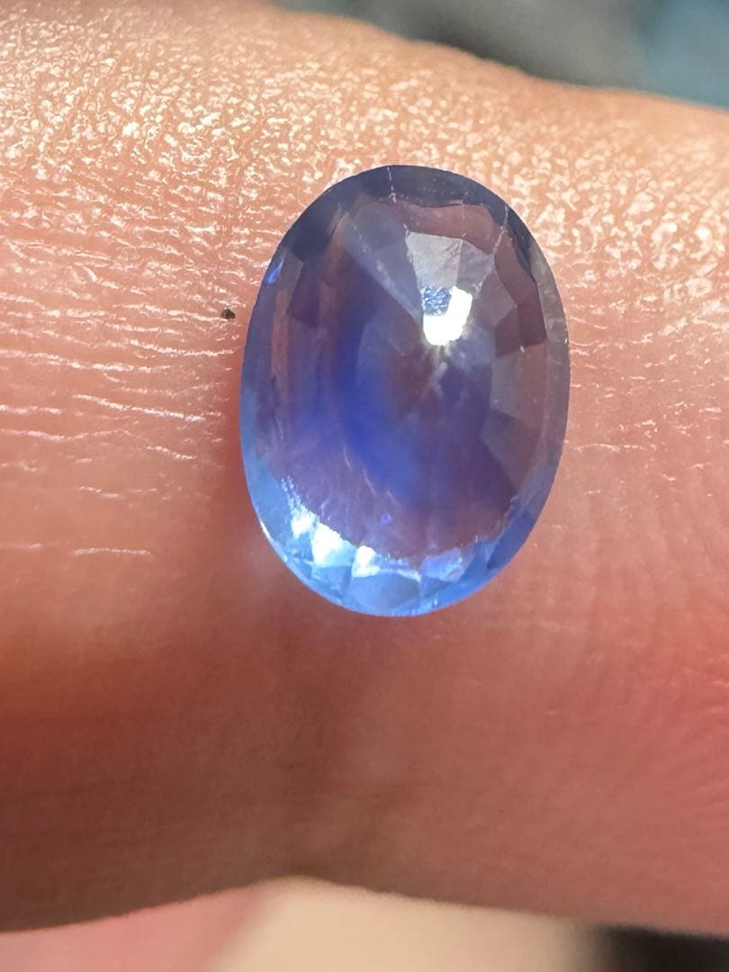 天然カシミールカラーサファイア 1.076ct