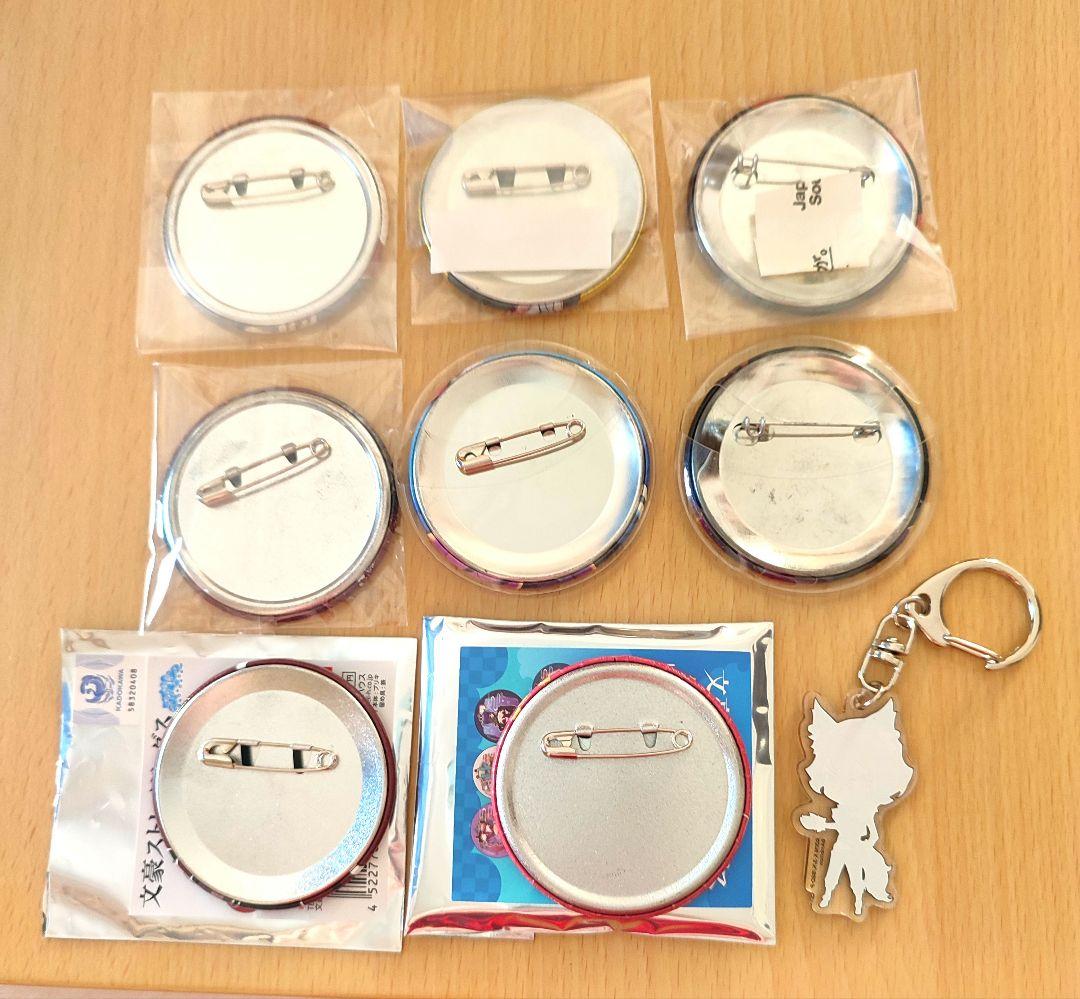 文豪ストレイドッグス 中原中也 缶バッジ アクキーセット