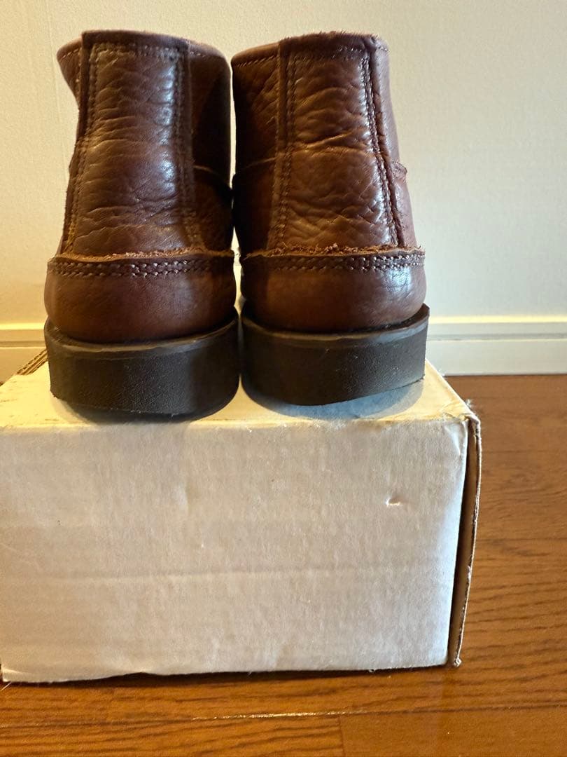 b*a様 Russell Moccasin モカシン 8 1/2 EE ブラウン