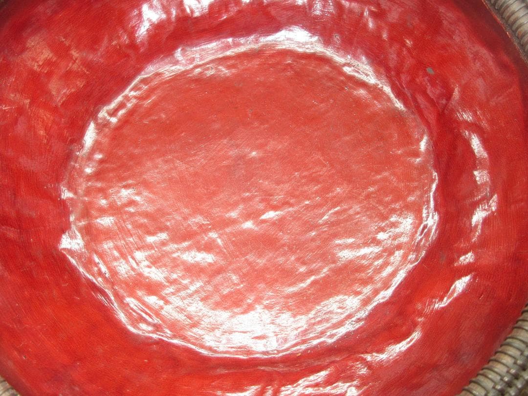 送料込【逢絢亭】茶道具 水屋道具 炭斗 唐物写 輪組炭斗 篭師 竹笠斎 共箱入り