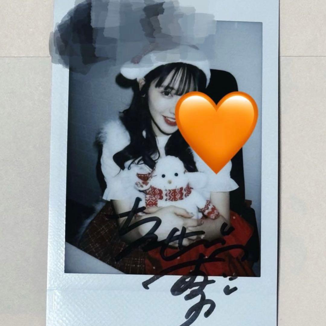 FRUITS ZIPPER 鎮西寿々歌 サイン入り チェキ