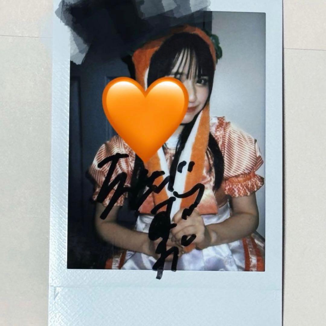 FRUITS ZIPPER 鎮西寿々歌 サイン入り チェキ