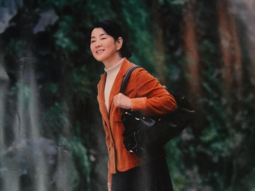 吉永小百合　特大ポスター 　滝つぼ編◆大人の休日倶楽部ＢＯ特大非売品ポスター