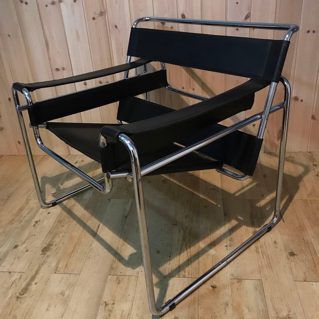 マルセル・ブロイヤー　ワシリーチェア　世界初のスチールパイプ椅子