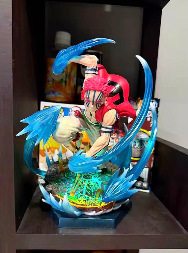 鬼滅の刃　猗窩座　フィギュア　ガレージキット