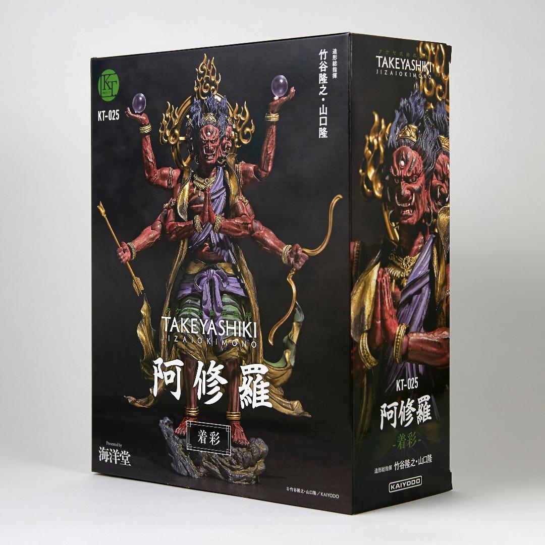 阿修羅・着彩　タケヤ式自在置物