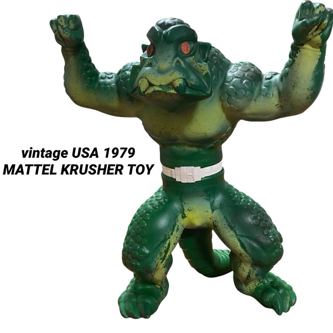 vintage USA TOY 1979 マテル クラッシャー　フィギュア