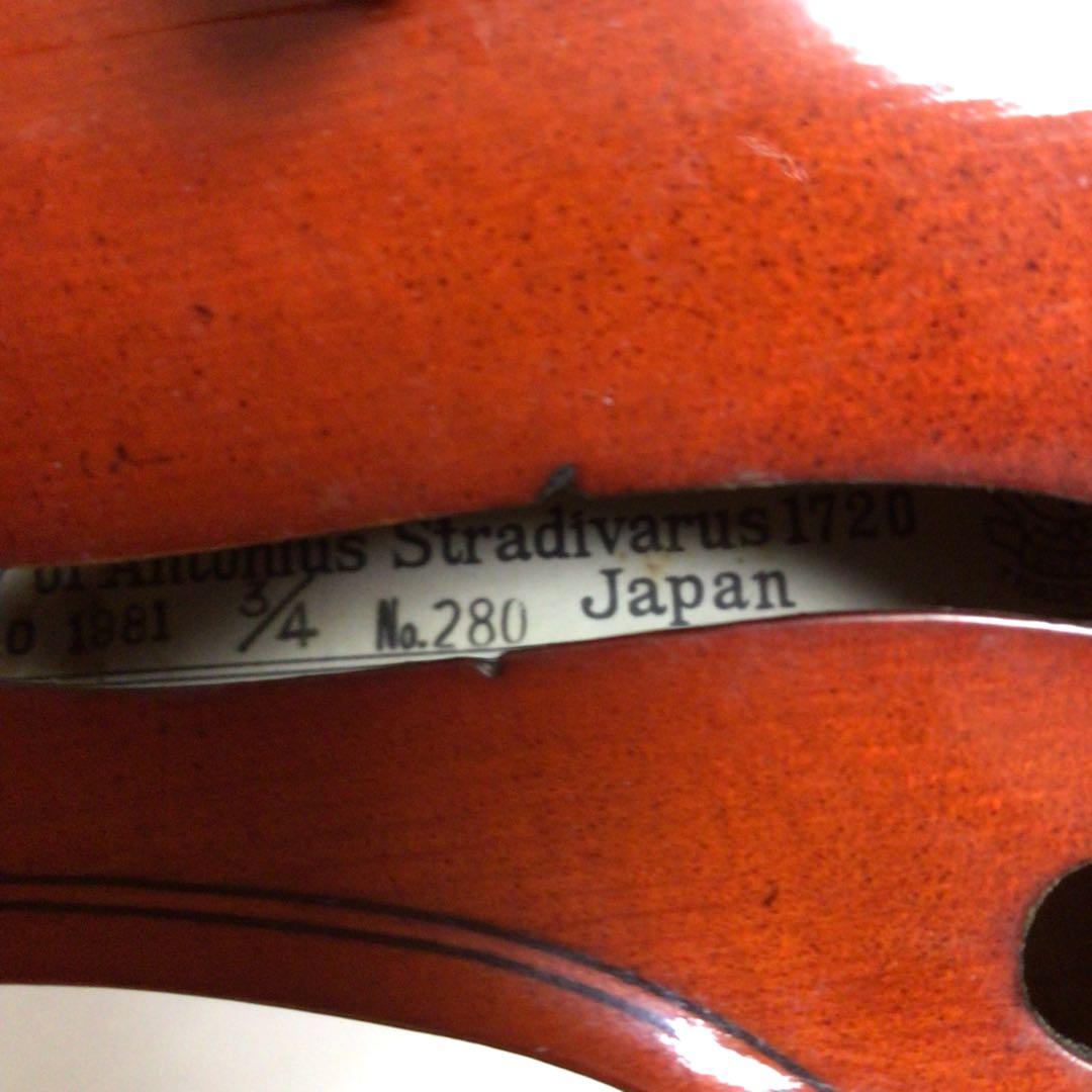 Suzuki Pirastro Chromstahl バイオリン 本体