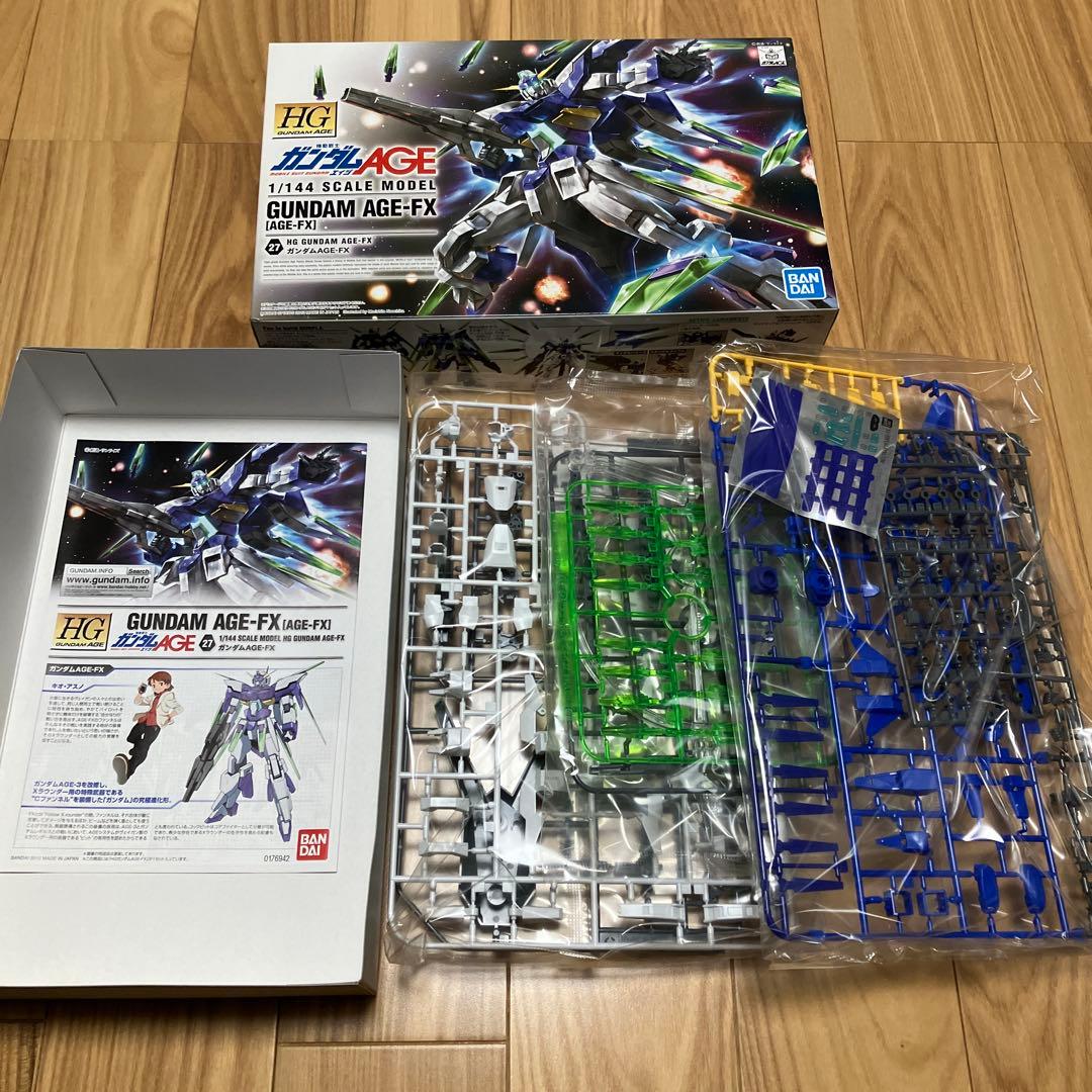 HGガンダムAGE-1 2 3 フォートレス オービタル FX ダークハウンド