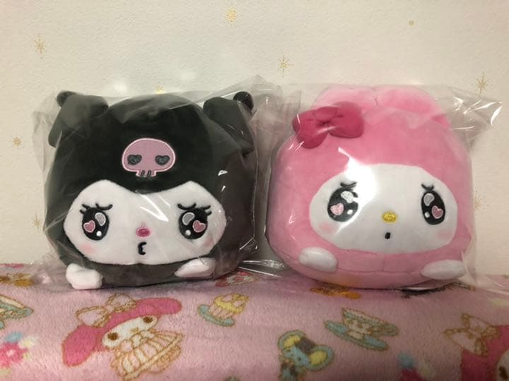 サンリオ エモきゅん ぴえん マイメロディ クロミ ぬいぐるみ マスコット 限定