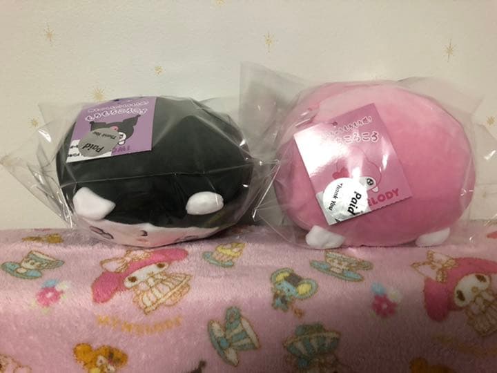 サンリオ エモきゅん ぴえん マイメロディ クロミ ぬいぐるみ マスコット 限定