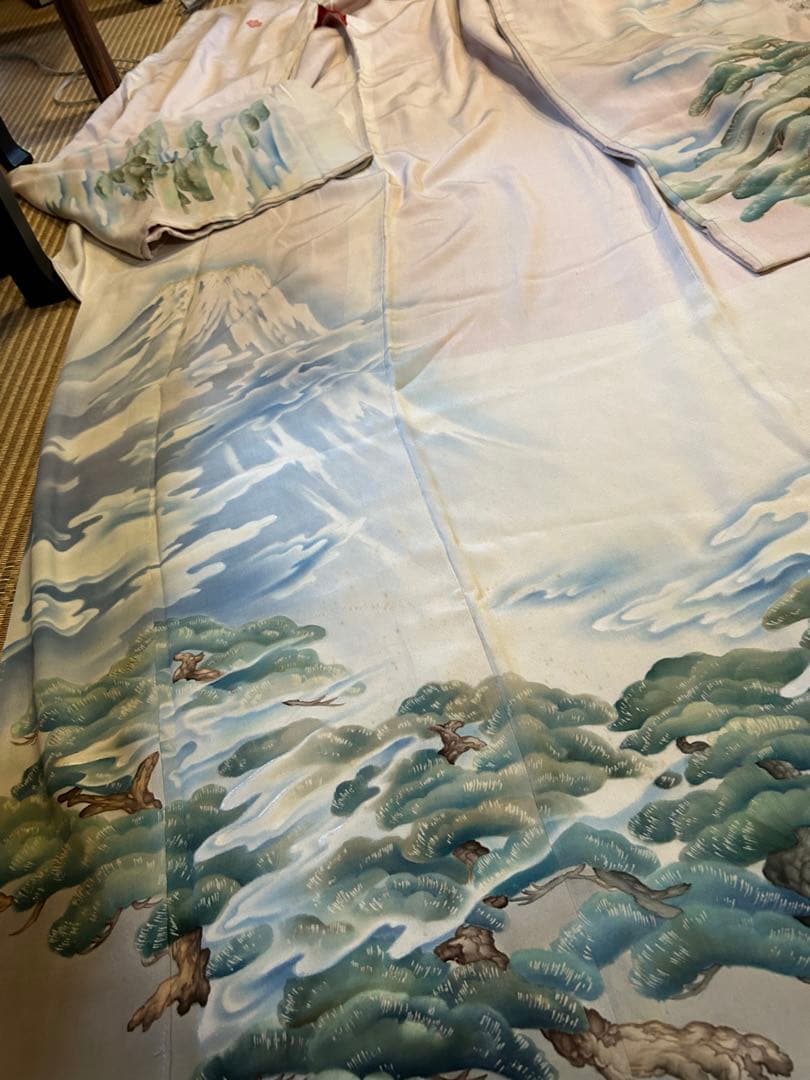 アンティーク富士山振袖