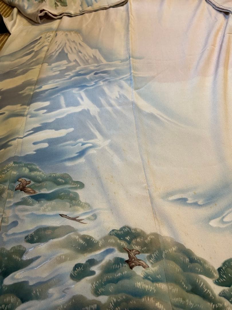 アンティーク富士山振袖