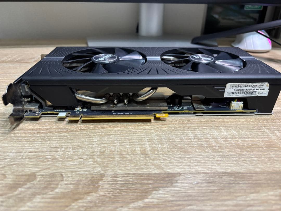 【美品・動作確認済】SAPPHIRE NITRO+ RX580 8GB