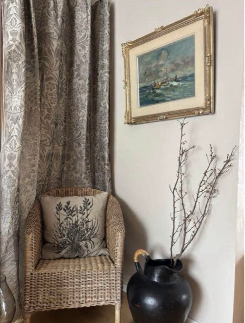 vintage アートフレーム　額縁　アールデコ　検）ウィリアムモリス