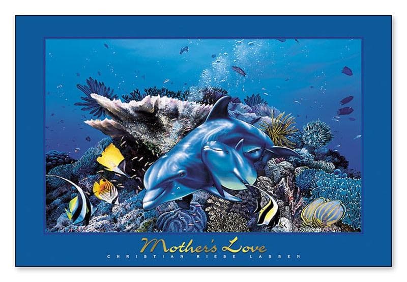 額装品/Mothers Love/ラッセン/アート/ポスター/インテリア