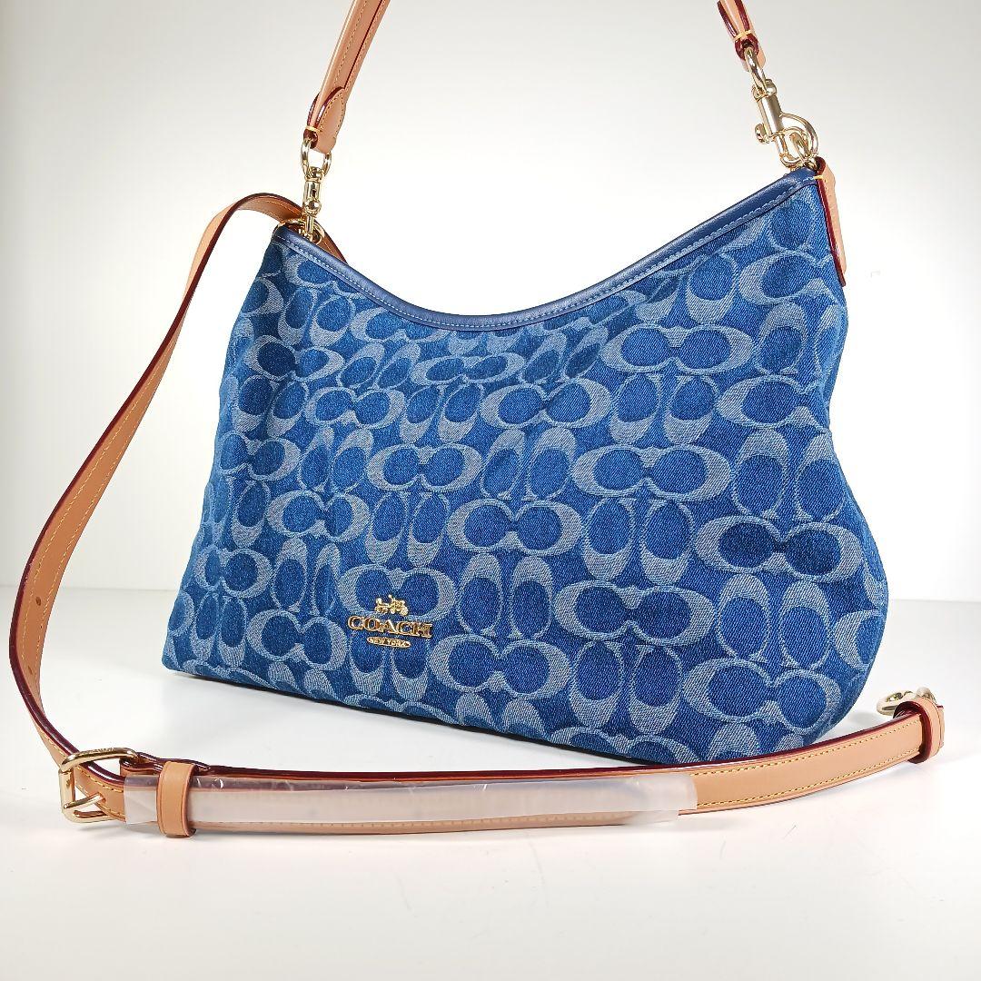 ✨極美品✨コーチ　ローレル　ショルダーバッグ シグネチャーデニム　2way