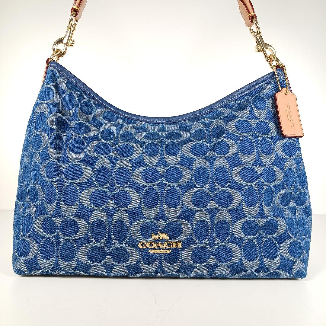 ✨極美品✨コーチ　ローレル　ショルダーバッグ シグネチャーデニム　2way