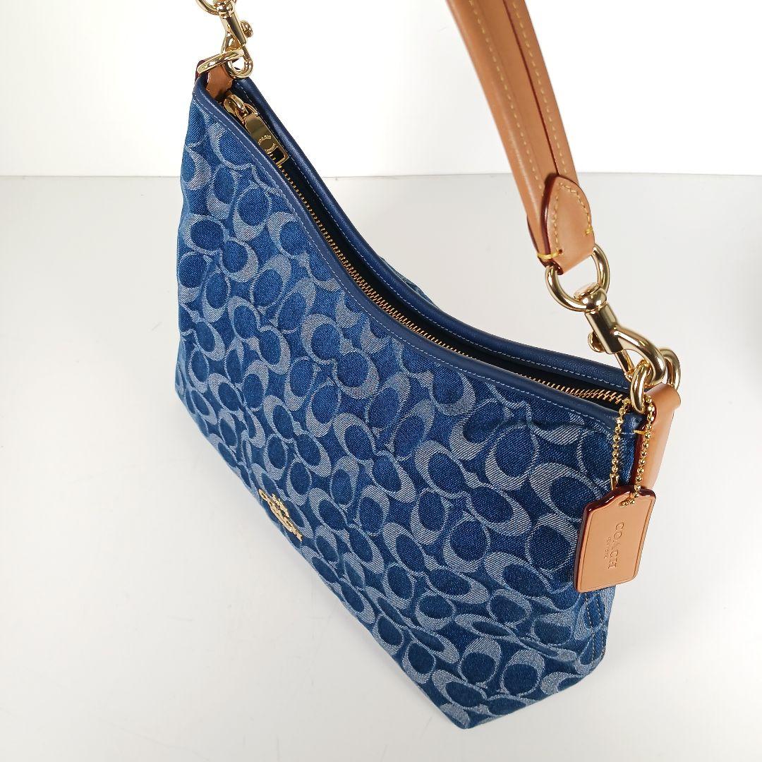✨極美品✨コーチ　ローレル　ショルダーバッグ シグネチャーデニム　2way