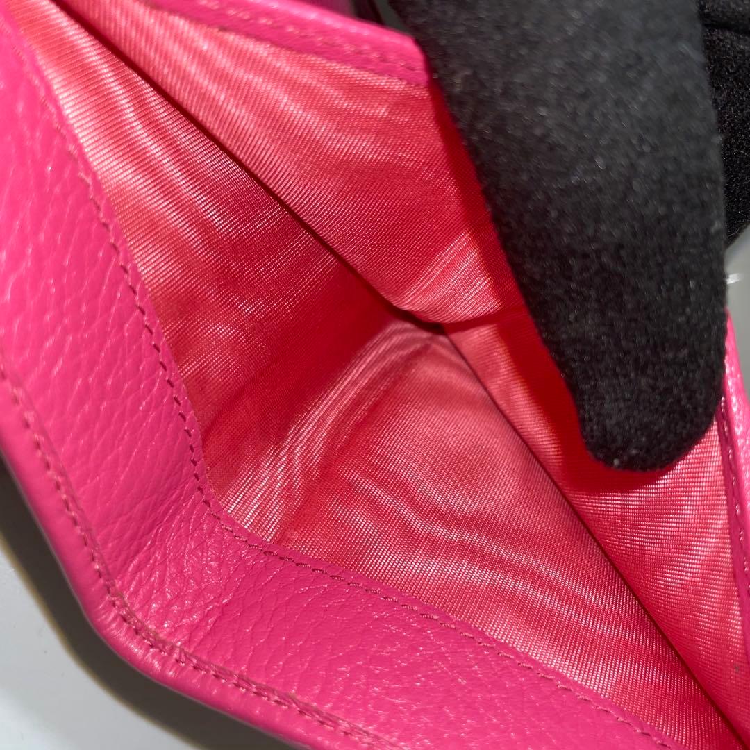 【PRADA】三つ折り財布 プラダ レザー 1MH176 レディース