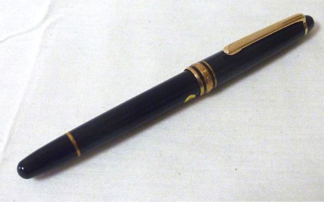 モンブラン マイスターシュテュック 144 万年筆 14K 全金ニブEF 極美品