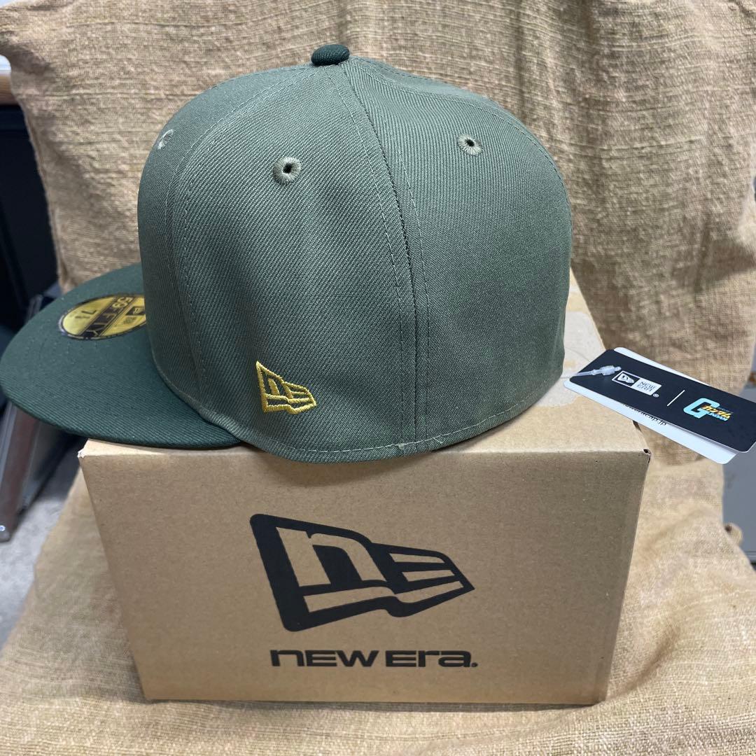 NEW ERA 59FIFTY オリーブキャップ 7 3/8 ガンダム　ジオン軍