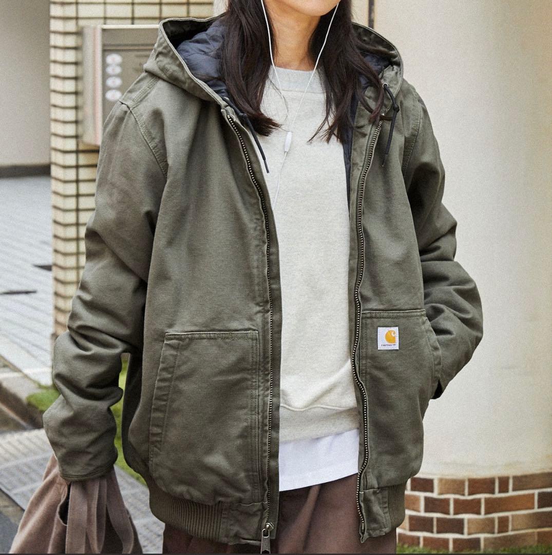 「TWICEサナ着用」カーハートキルティングジャケット