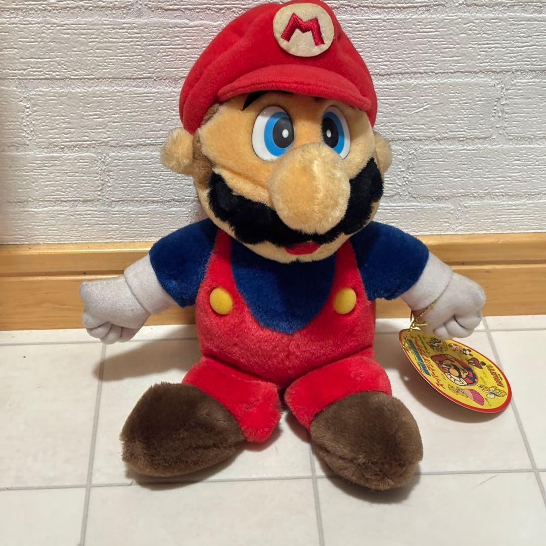 【新品未使用】AVANTI製　スーパーマリオ　ぬいぐるみ　タグ付き