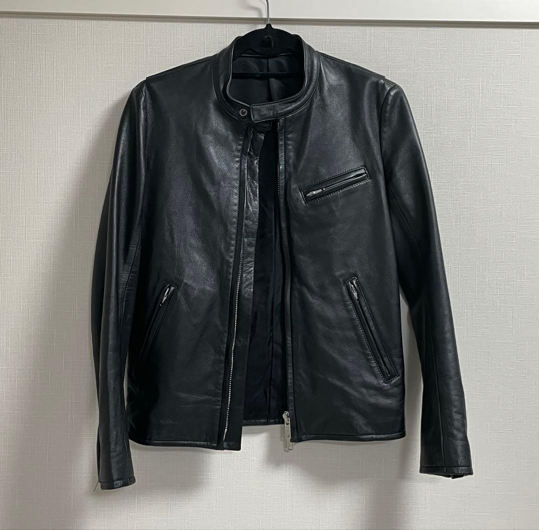 美品 LITHIUM HOMME リチウムオム ライダースジャケット