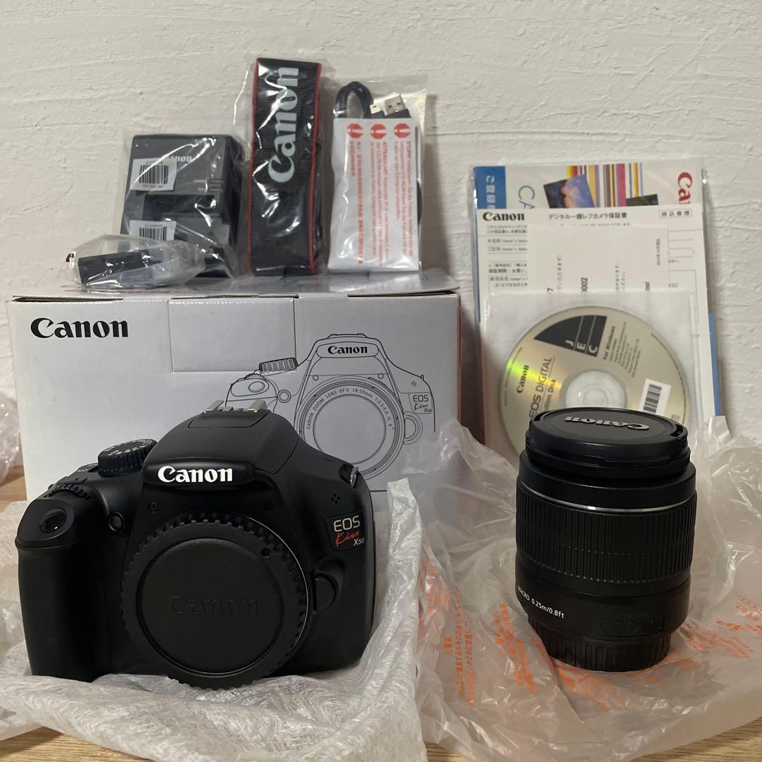 Canon EOS Kiss X50 ほぼ未使用