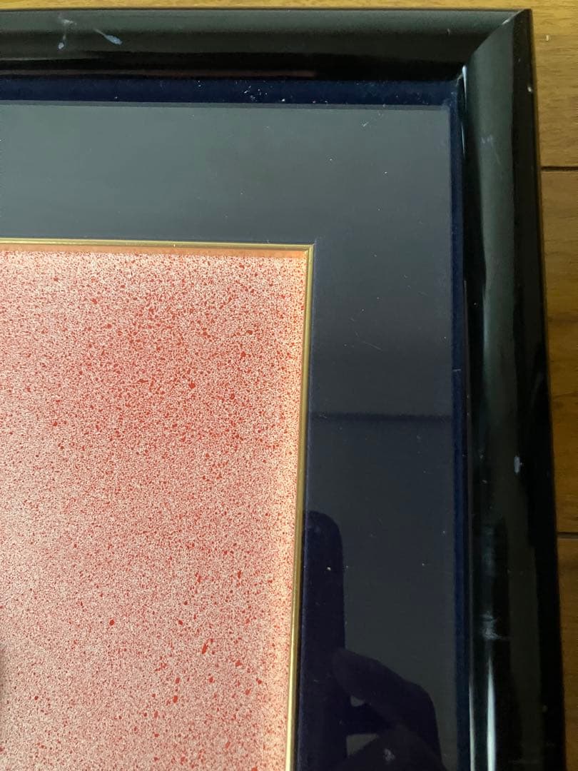 【日本の伝統工芸品 】押絵 立体美人画 額装（紫の着物）芸妓 和風飾り