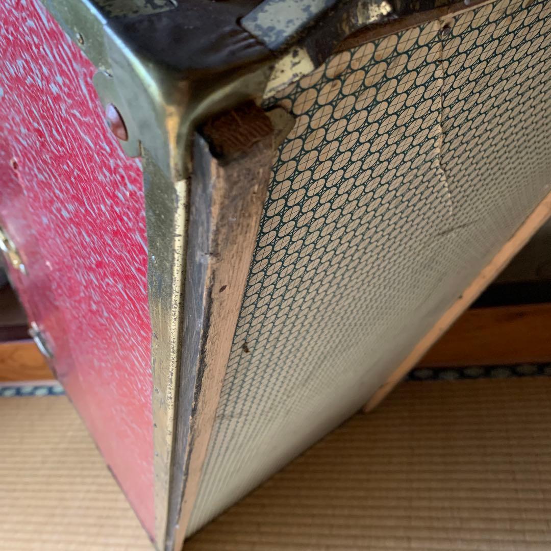 アンティーク BOX 箱 収納 衣装入 2段