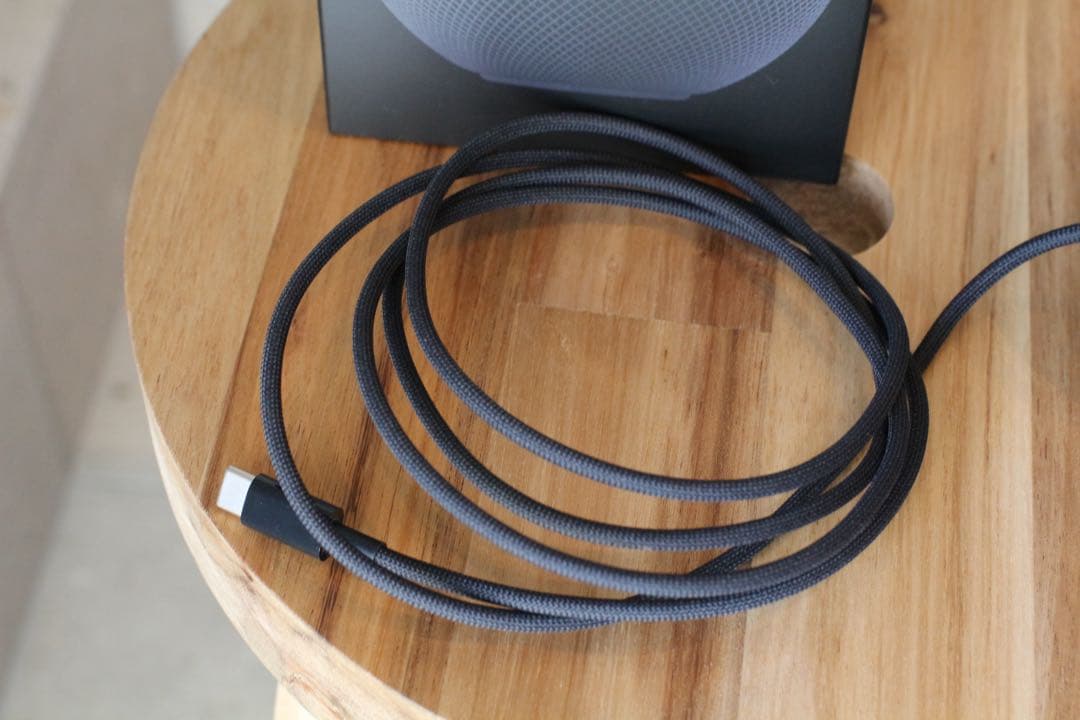 Apple Pod mini ブラック＋木製スタンド付き