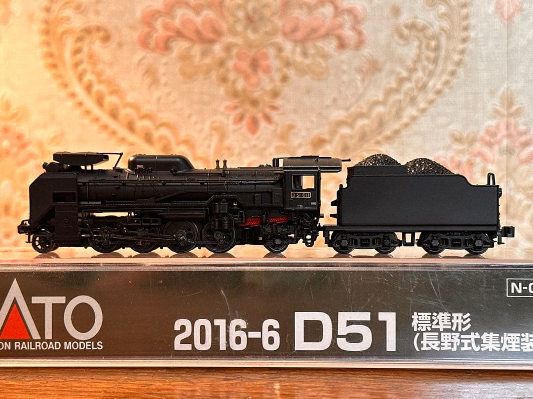 KATO Nゲージ 蒸気機関車 D51 C58 2両セット