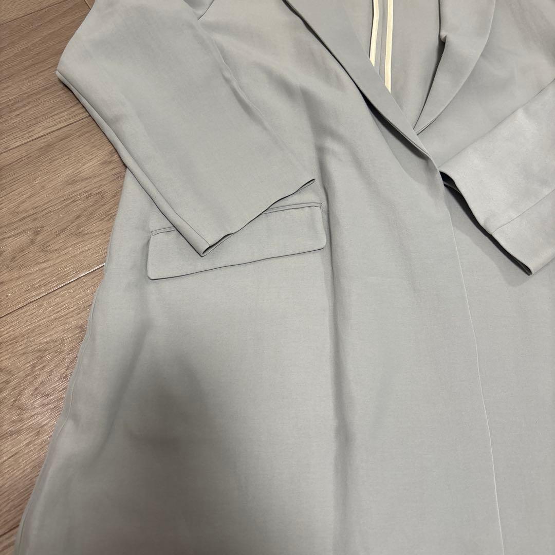 【新品タグ付】spick & span チェスターコート　グリーン　38