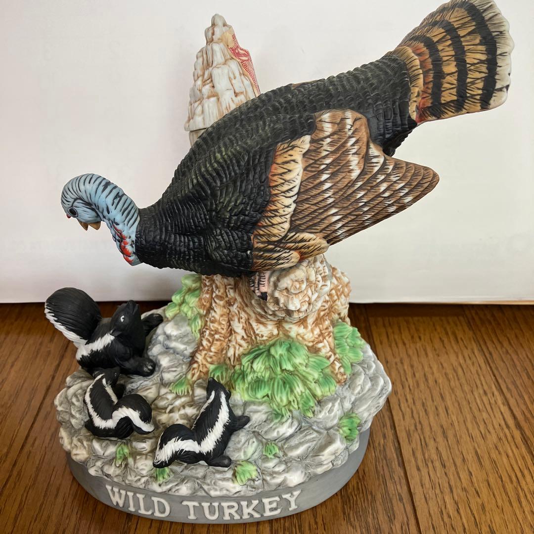 【超希少・未開栓】ワイルドターキー 8年 陶器ボトル ターキー&スカンク