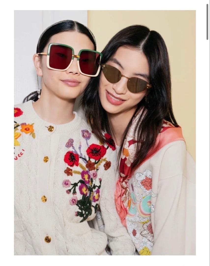 美品✨ GUCCI グッチ LOVELIGHT COTTON POLO TOP