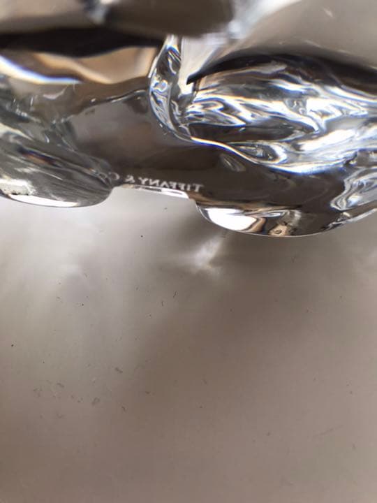 ティファニー、ペーパーウェイト、置物