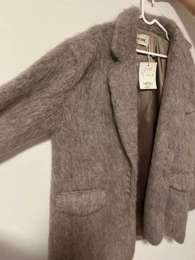 THE TOE グレー チェスターコート