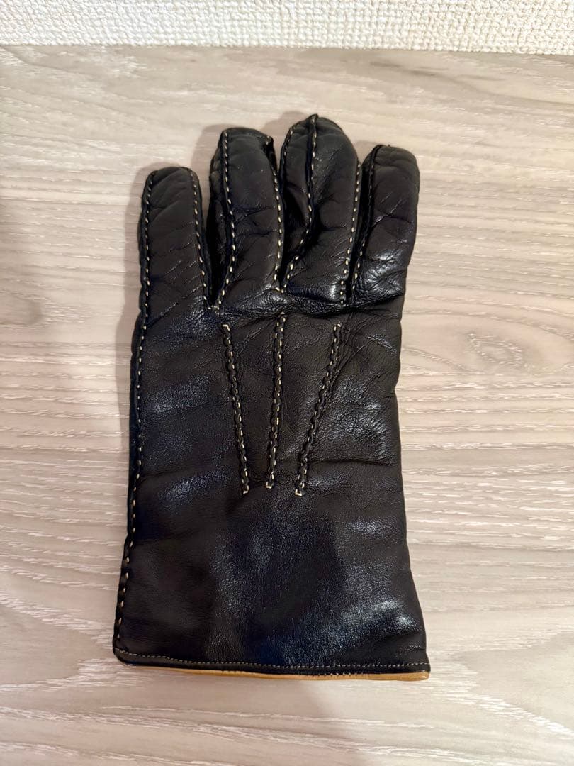 エルメネジルドゼニア レザー グローブ MADE IN ITALY