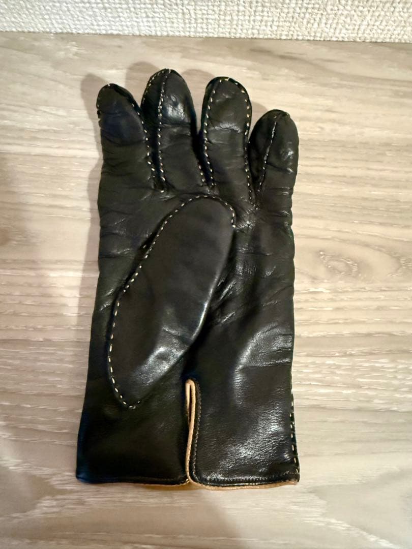 エルメネジルドゼニア レザー グローブ MADE IN ITALY