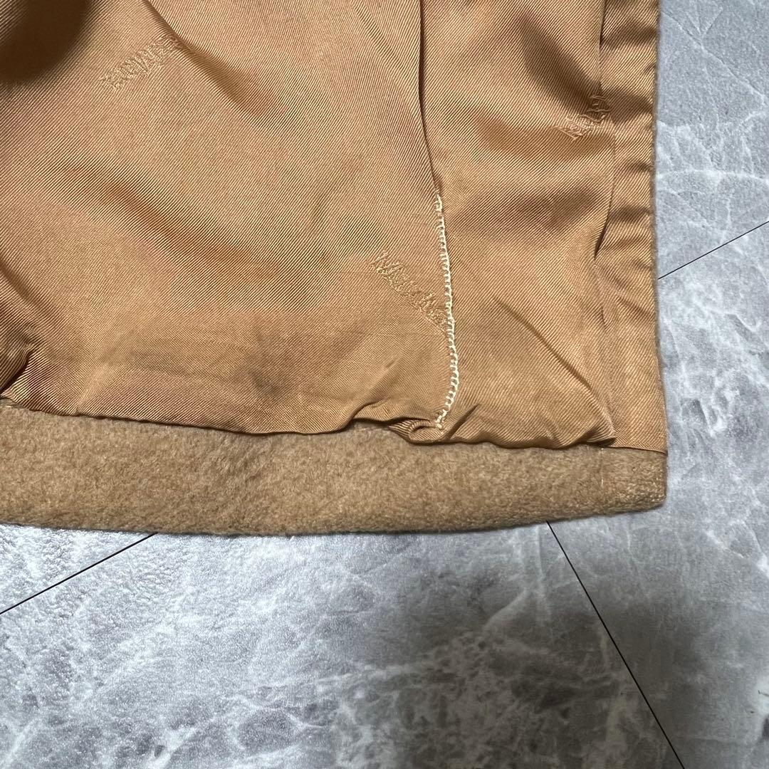 キャメル100♡マックスマーラ　白タグ　ベルテッドコート　女優襟　ロングコート