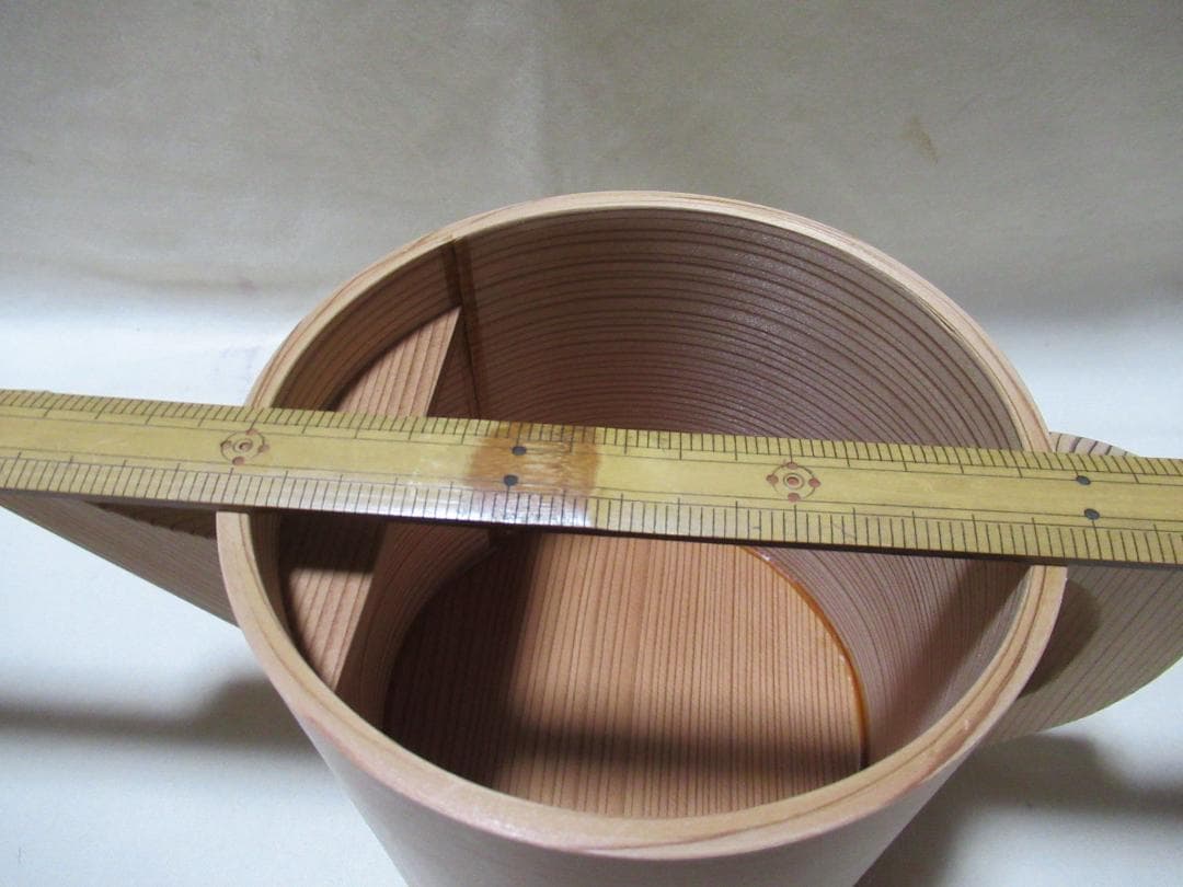 茶道具　曲げ木　片口水注（水次）美品