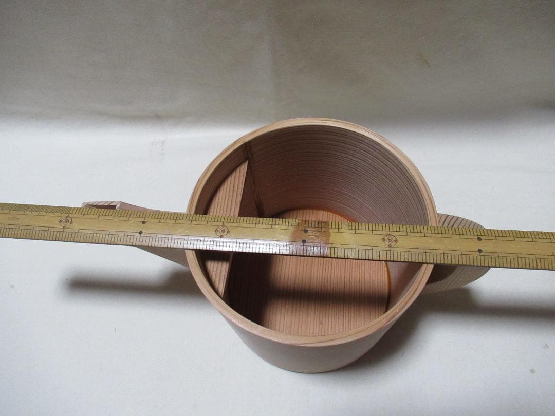 茶道具　曲げ木　片口水注（水次）美品