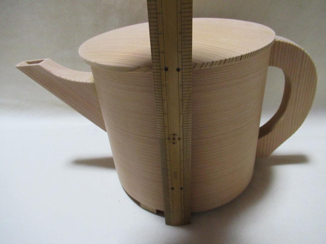 茶道具　曲げ木　片口水注（水次）美品