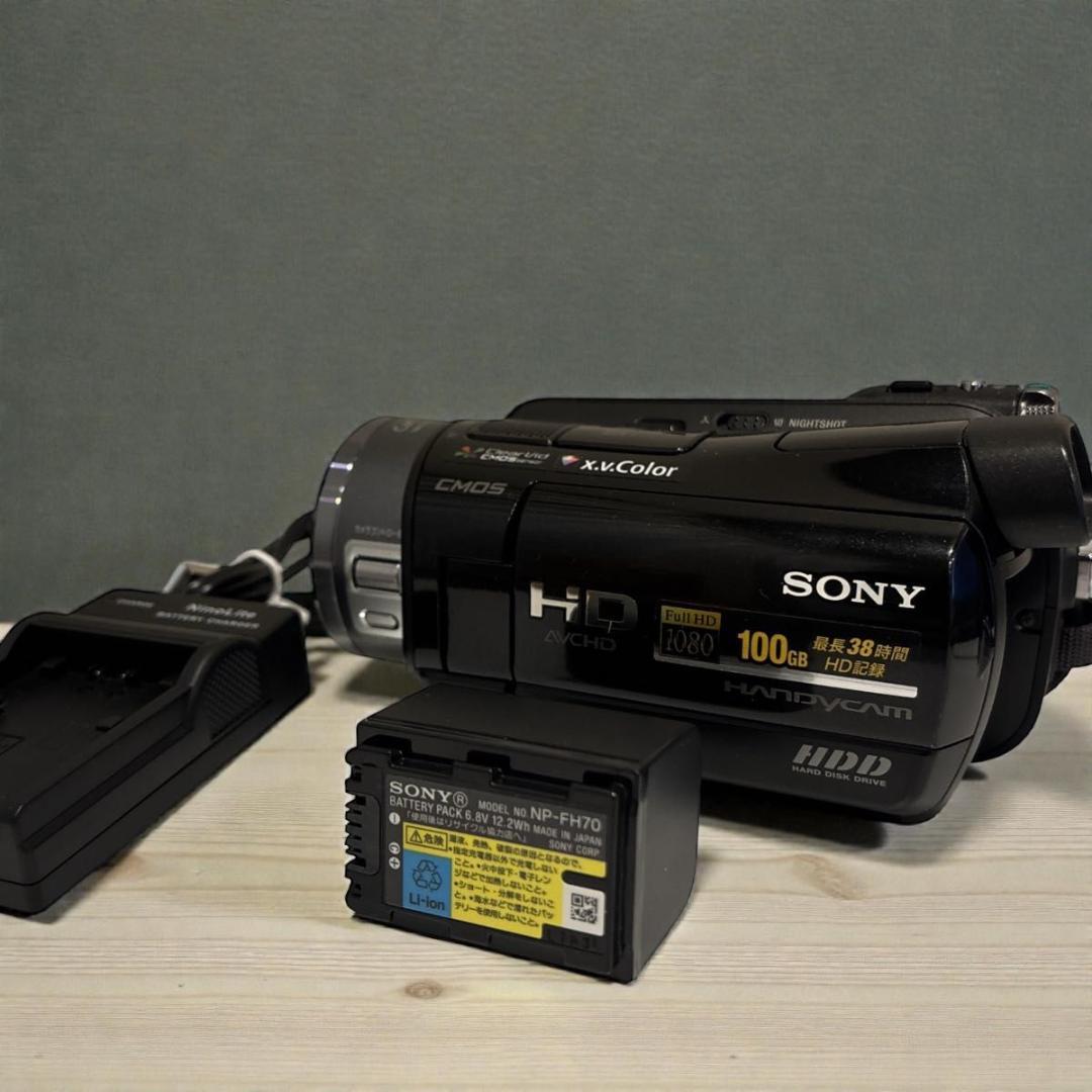 【美品】 SONY ハンディカム HDR-SR8 ブラック