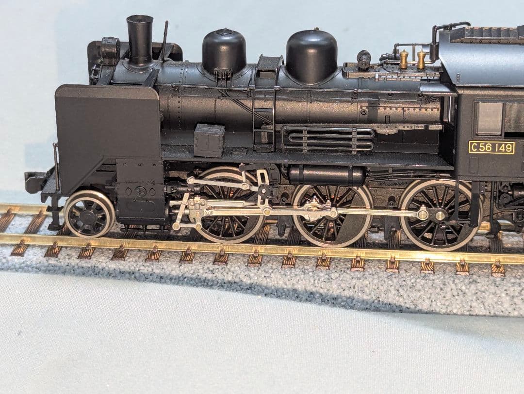 KATO　C56　蒸気機関車　【1-201】　HOゲージ　パーツ取付済み